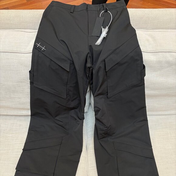 HELIOT EMIL Cellulae Black Trousers (NEW) - Picture 1 of 5